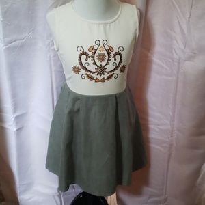 Hayden Girls boutique embroidered dress